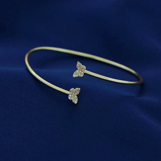 Dual Butterfly Bangle