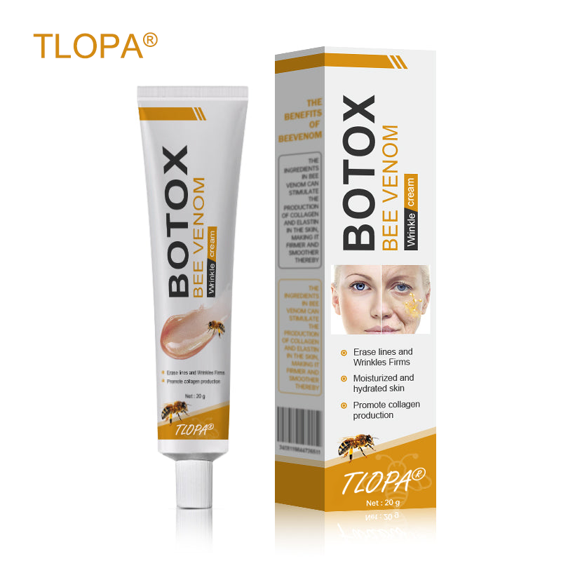 (Made and Shipped from USA) 🧑‍⚕️ TLOPA® Botox Bee Venom Wrinkle Removal Cream- LAST DAY 70% OFF🔥